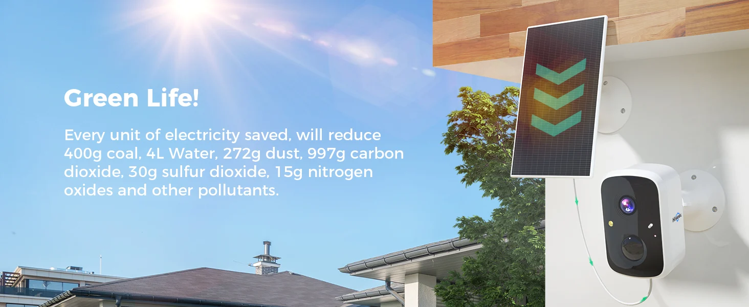 Solar Security Cameras Wireless Outdoor