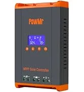 60A MPPT Solar Charge Controller 12V/24V/48V Auto, 60Amp Solar Charge Controller w/ LCD Display, ...