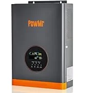 3000W Solar Inverter Pure Sine Wave, Peak 9000W, Low-Frequency Inverter Charger 24V to 110V Built...