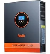 Solar Inverter 3000W 24V Built-in 80A MPPT Controller, Pure Sine Wave Power Inverter Charger 3000...