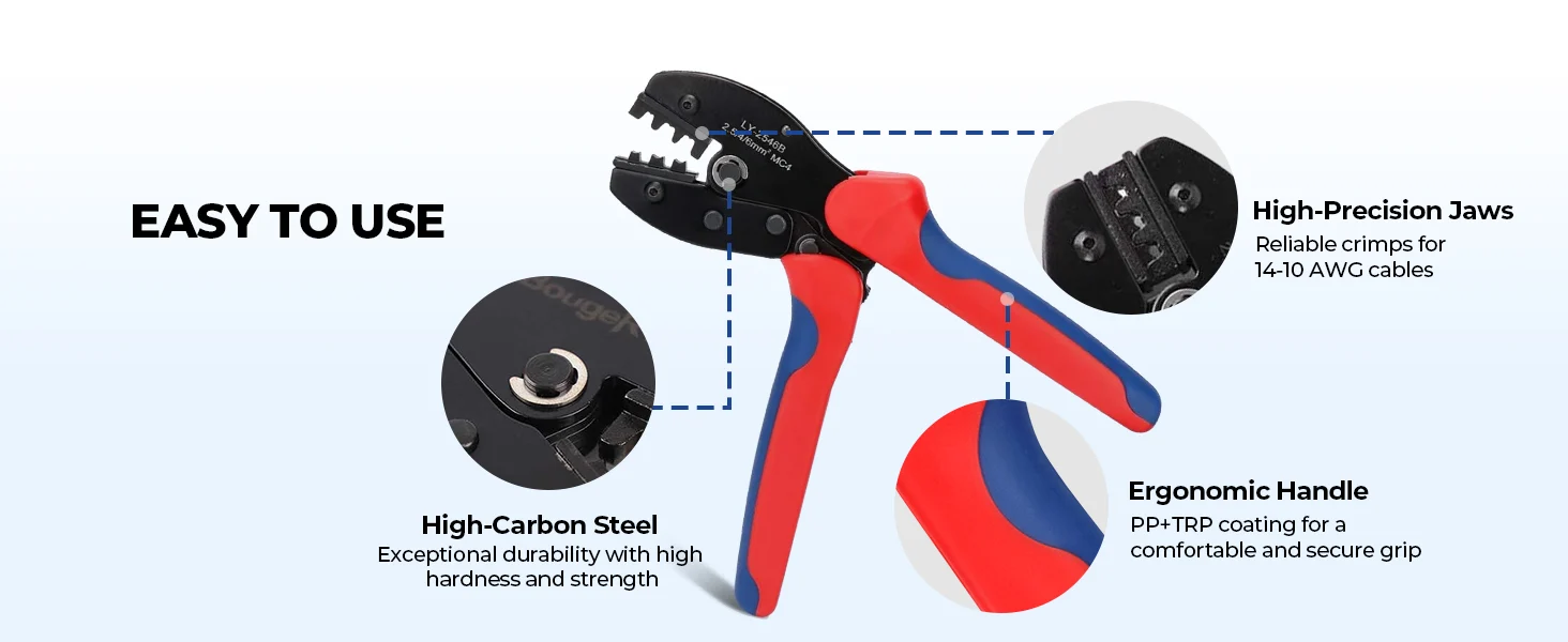 mc4 connector crimper